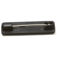 37mm x 8mm Black Self Adhesive Pins