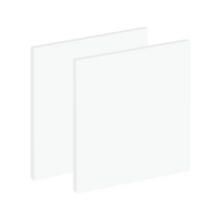 Unisub Gloss white acrylic 1/2 sheet