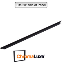 ChromaLuxe Aluminium Frame Section - 20.75" - Brushed Black (527.05mm)