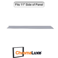 ChromaLuxe Aluminium Frame Section - 11.75" - Brushed Silver (298.45mm)