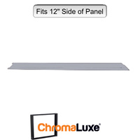 ChromaLuxe Aluminium Frame Section - 12.75" - Brushed Silver (323.85mm)