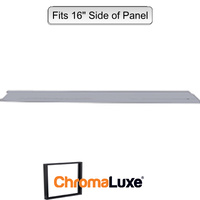 ChromaLuxe Aluminium Frame Section - 16.75" - Brushed Silver (425.55mm)