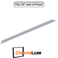 ChromaLuxe Aluminium Frame Section - 20.75" - Brushed Silver (527.05mm)