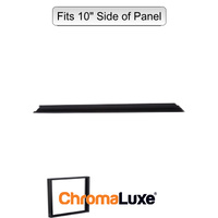 ChromaLuxe Aluminium Frame Section - 10.75" - Brushed Black (273.05mm)