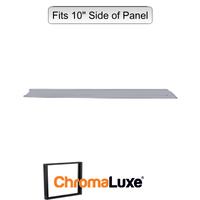 ChromaLuxe Aluminium Frame Section - 10.75" - Brushed Silver (273.05mm)