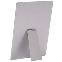 Chromaluxe 4696 48mm x 124mm Silver Metal Easel for Aluminium Photo Panel