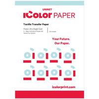 IColor Presto! Ultra Bright 2 Step Gold Metallic Transfer & Adhesive Paper Kit - A4 Size PK 100 pairs