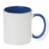 Cambridge Blue Inner and Handle 11oz Carton 36 Mugs