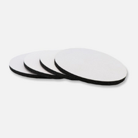 Neoprene 80mm Round x 3mm Coaster 20 Pack