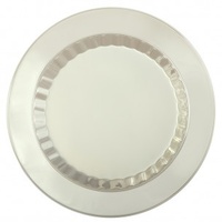 Silver Plate & Border 17.5cm