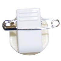 Plastic Swivel Clip with Safety Pin