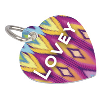 Unisub 4737 Pet Tag Heart -Double Sided